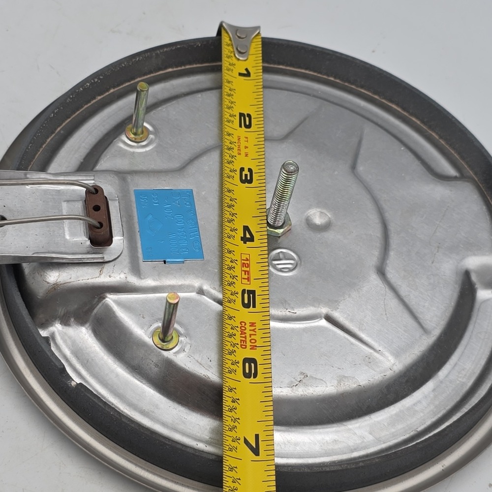 Sealed Surface Element Hot Plate, 240V, 2000W 4335940 - Picture 7 of 10